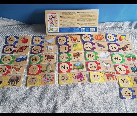 Melissa And Doug Wooden Alphabet Puzzle In Gu2 Guildford For £400 For