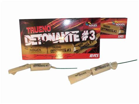 Price and other details may vary based on size and color. Trueno Detonante N°3 - 10st - Losse Knal - HQFireworks ...