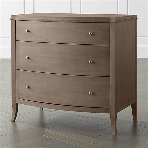 Shop Colette Driftwood 3 Drawer Chest Three Large Sized Drawers Stack