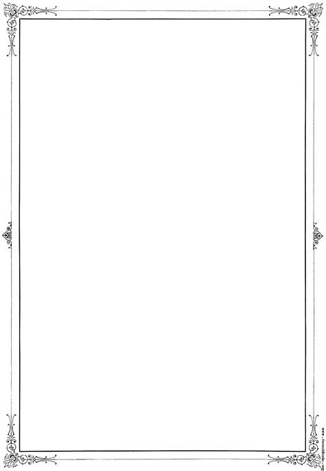 Simple Page Border Designs To Draw