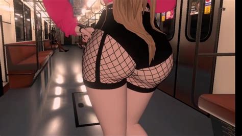 Girl Rides More Than Just A Train On Her Way Home Vrchat Xxx Video