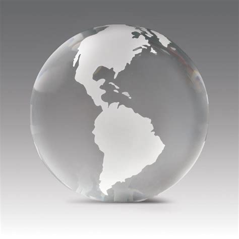 Crystal Globe Paperweight Teacher Recognition Awards At Master Teacher The Master