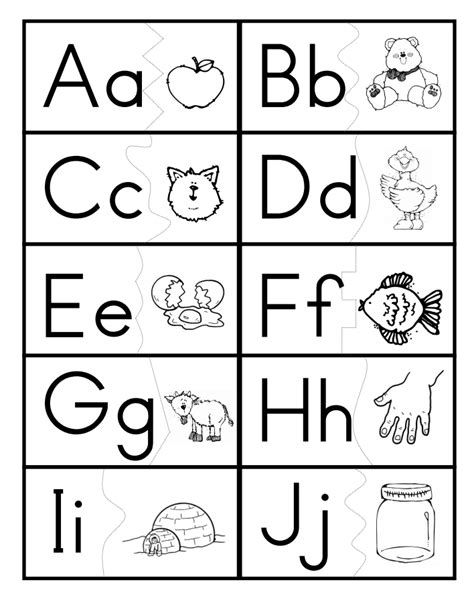 26 Printable Alphabet Flashcards Upper And Lowercase Etsy Phonics