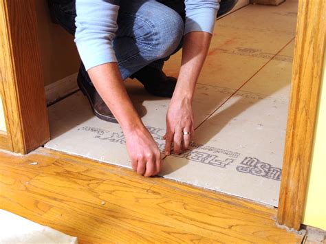 How To Lay Tile Floor On Plywood Two Birds Home
