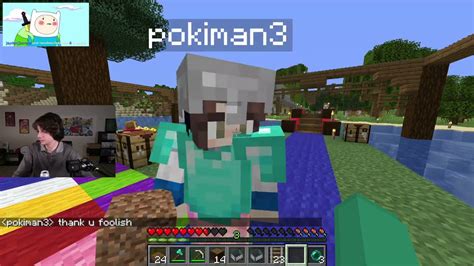 Pokimane And Karl Jacobs Build A Party Island On The Dream Smp Half