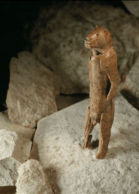 Oldest Known Animal Shaped Sculpture Löwenmensch Lion Man From