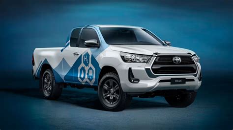 Hydrogen Fuel Cell Powered Toyota Hilux Wood Transport And Logistics