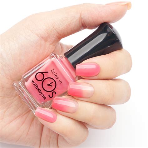 60 Seconds Quick Dry Nail Polish Syrup Type With 23 Nail Colors