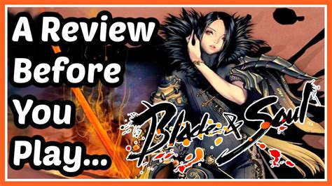 A Martial Arts Mmorpg A Casual Review Blade And Soul New Player Experience Youtube