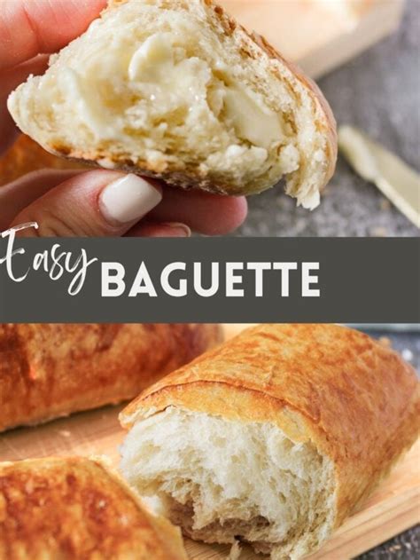 Quick And Easy Baguette Bread Recipe Simply Scrumptious Eats