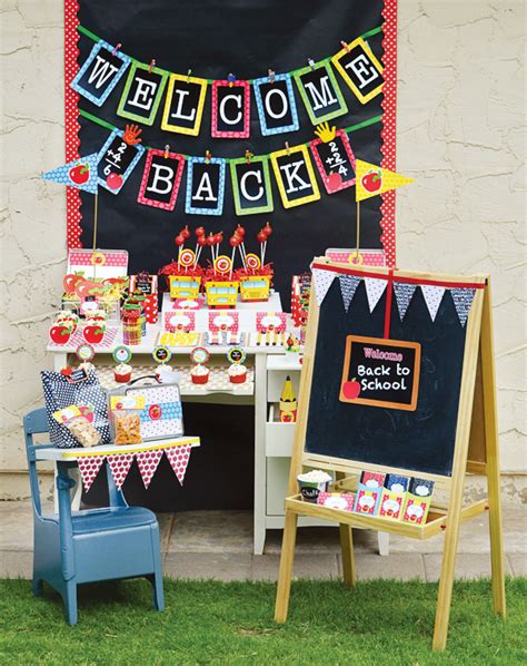 Our Favorite Back To School Party Ideas B Lovely Events