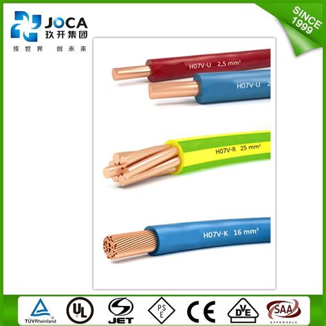 This type of house electrical wire is used for items that don't require a lot of electricity. China Different Types of Electrical Wiring PVC Wiring - China H07V-R, H05V-K