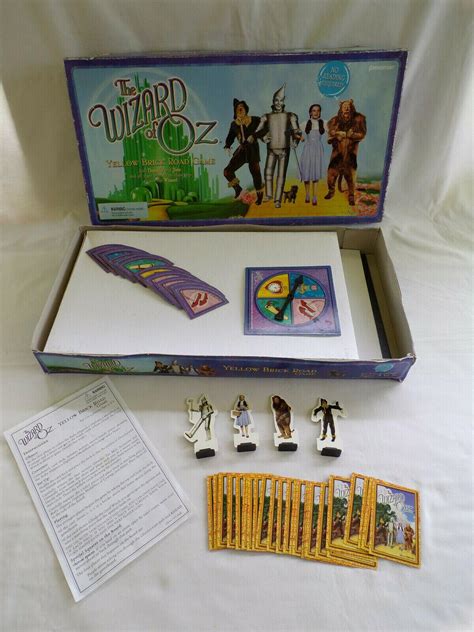 The Wizard Of Oz Board Game Complete 1999 By Pressman Toy Corp