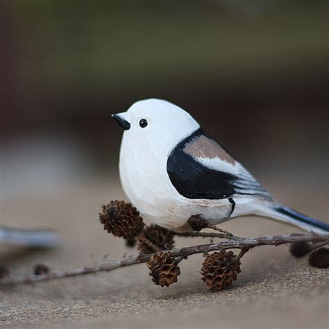 Hand Carved Wooden Tit Ornament ApolloBox