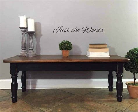 Check spelling or type a new query. Black, Stain & Wood Grain Coffee table Makeover by Just ...