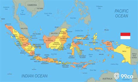 Download Gambar Peta Indonesia Lengkap Dengan Komponennya