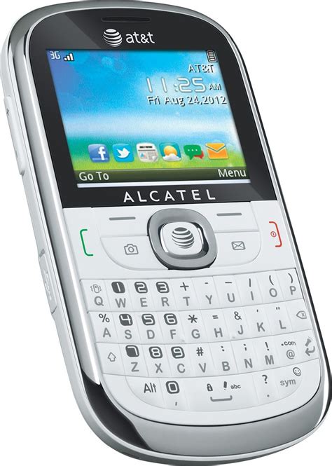 Alcatel 871a Basic Texting Camera 3g Gps Phone Att Fair