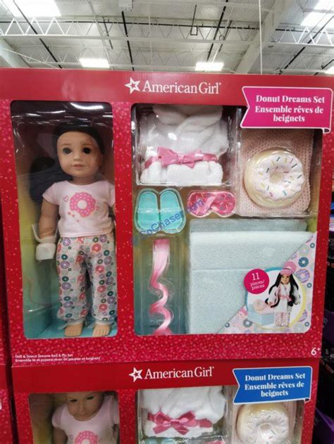 Costco 1662173 American Girl 18 Doll Donut Dreams Bed Pajama Set Costcochaser