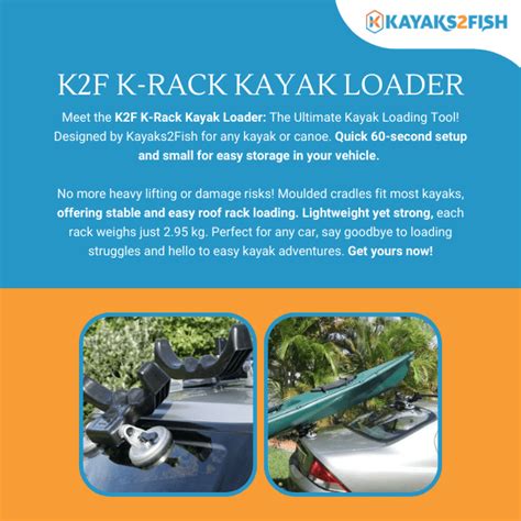 K2f K Rack Kayak Loader 189 Kayaks2fish
