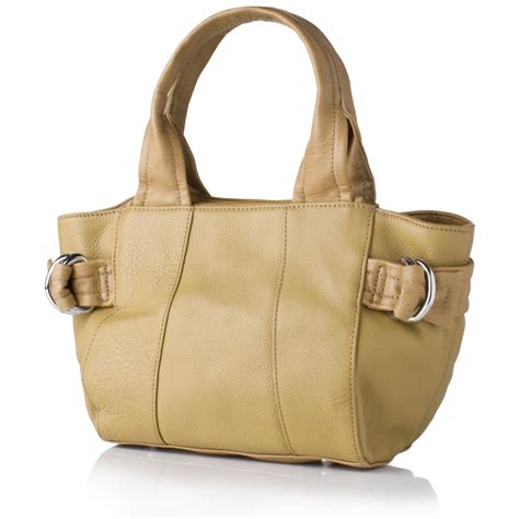 Tignanello Pebble Leather French Tote Bag Qvc Uk