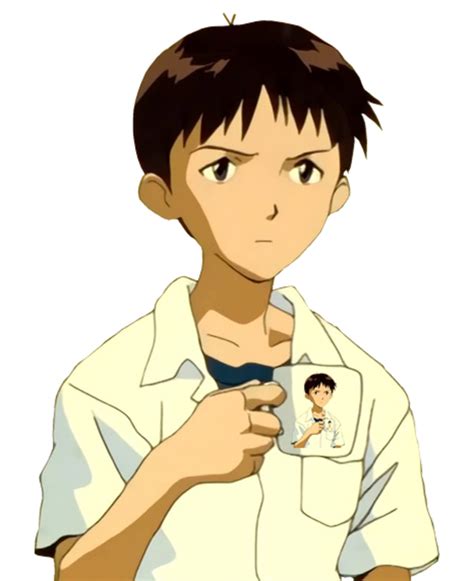 K Shinji Holding A Mug Know Your Meme