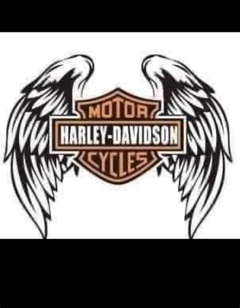 Harley Davidson Wings Svg Png Motorcycle Svg Png Biker Svg Png Harley