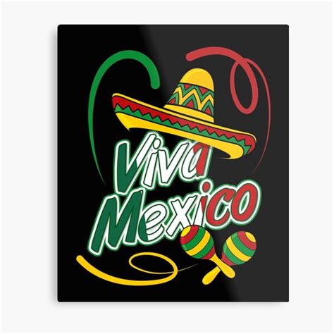 L Mina Met Lica Camiseta Del D A De La Independencia Mexicana De Viva Mexico De Funky D Duo