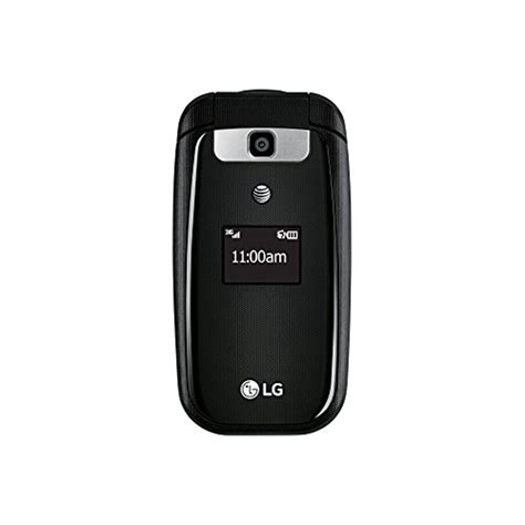 Lg B470 Atandt Prepaid Basic 3g Flip Phone Black Carrier Locked To At