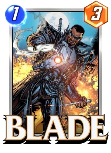 Blade Marvel Snap Cards Out Of Games