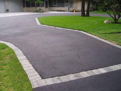 Asphalt is a mixture of asphalt cement, sand, and rock. Edging | Patio Town