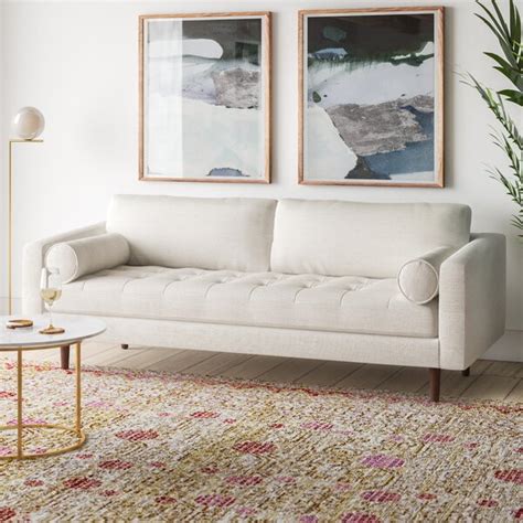 Check spelling or type a new query. Joss & Main Kate Velvet 88.5" Square Arm Sofa | Wayfair