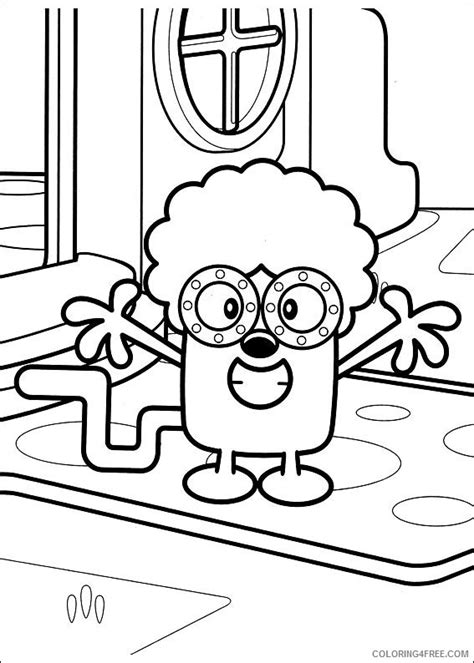 Wow wow wubbzy the wubbzy wiggle music video on vimeo. Wow Wow Wubbzy Coloring Pages Printable Coloring4free ...
