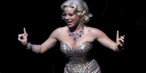 video megan hilty performs diamonds are a girl s best friend in gentlemen prefer blondes at