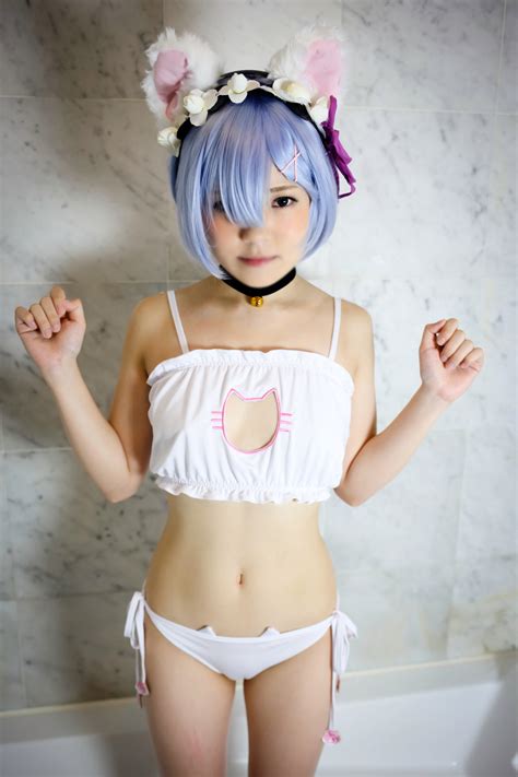 Sexy Rem Ero Cosplay “has Pussy Keyhole Lingerie” Sankaku Complex