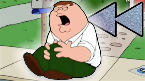 Peter Hurts His Knee But Reversed Youtube