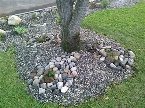 Ideas For Landscaping Around Trees Landscaping Around Trees Rock Garden Landscaping