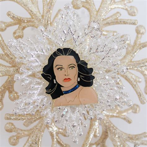 Hedy Lamarr Enamel Pin Etsy