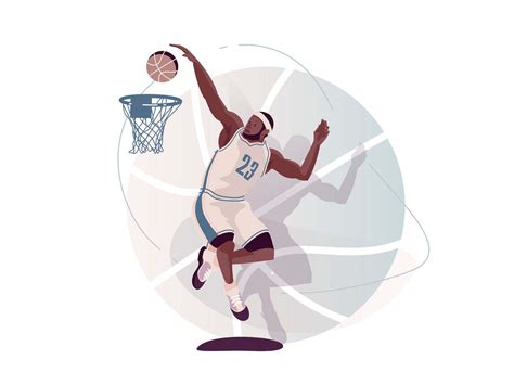 Free Basketball Player Illustration Ai
