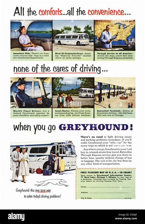 Greyhound Buses Cut Out Stock Images And Pictures Alamy