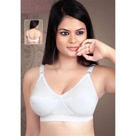 White Hsn Cotton Plain Bra For Inner Wear Size 32 Inch At Rs 90piece In Mumbai