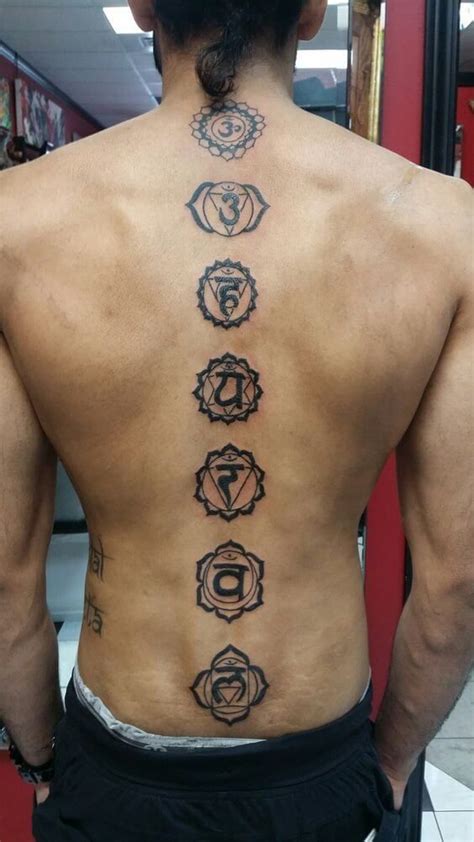 these trendy chakra tattoo will activate your energy points and uplift you spiritually yoga
