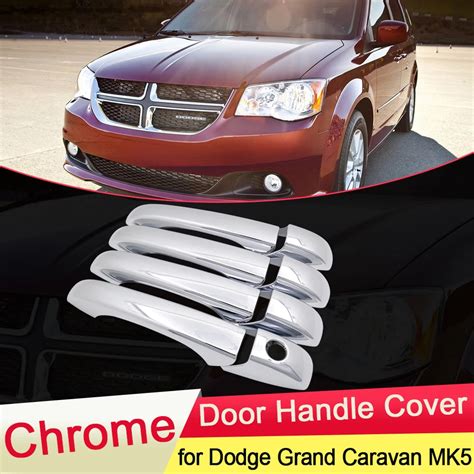 For Dodge Grand Caravan Mk5 20082020 Chrome Door Handle Cover Trim