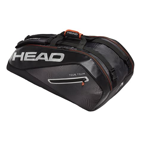 Buy Head Tour Team 9r Supercombi Racket Bag Black Silver Online