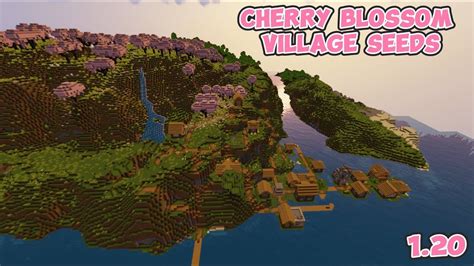 Minecraft Seed Minecraft Houses Bedrock Cherry Blossom Seeds