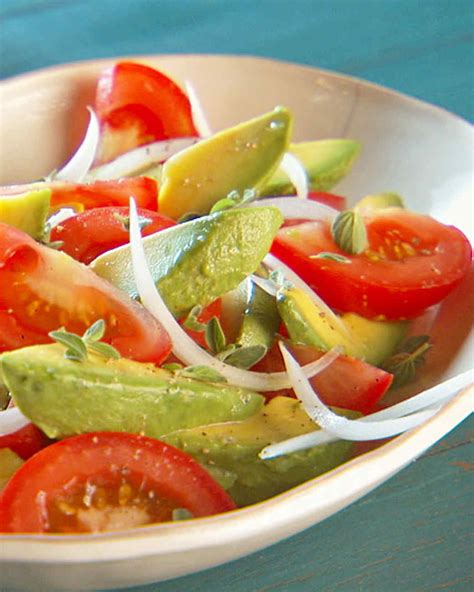 Tomato Avocado And Cilantro Salad Recipe Martha Stewart