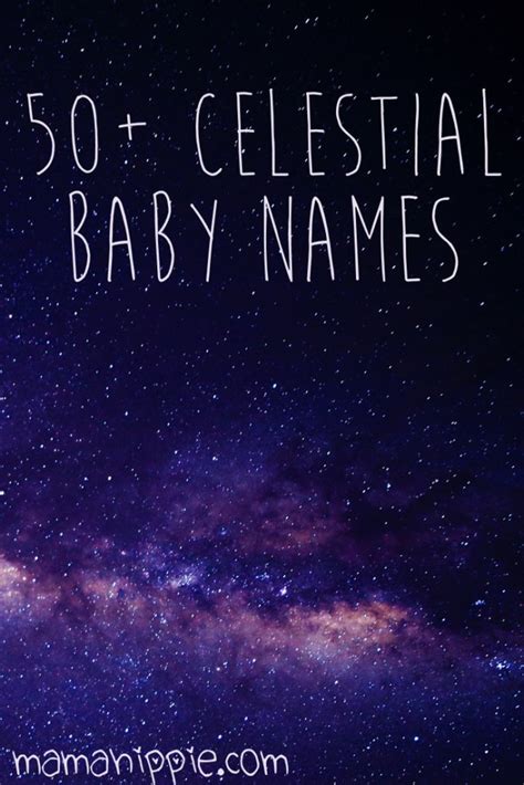 50 Celestial Baby Names Mama Hippie