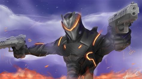 Omega Skin Fortnite Fan Art