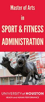 Our sport management master's programs prepare students to work in nearly every facet of organized sports. M.A. in Sport and Fitness Administration - University of ...