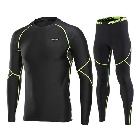 quick dry accelerate dry men thermal skiing underwear set for ski riding climbing skiing base
