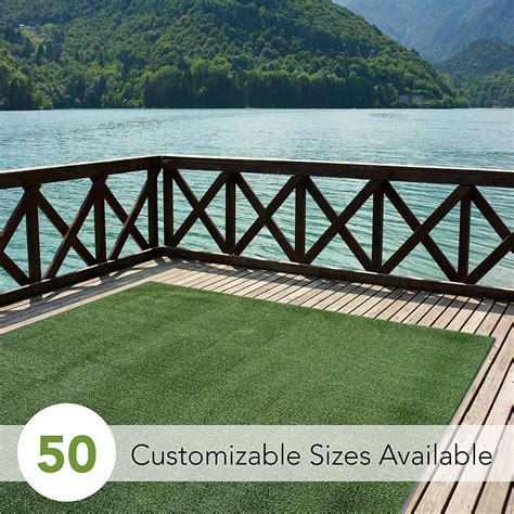 Non slip, pet friendly, stain resistant. Lot Detail - Artificial Grass Turf Rug Indoor/Outdoor 5 ...
